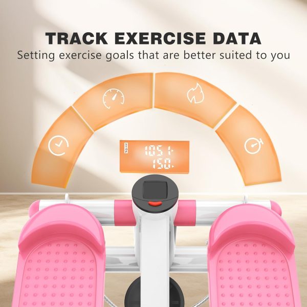 Mini Stair Steppers with Resistance Bands: Twist Workout Equ...