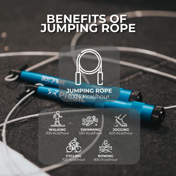 PICSIL Bee Skipping Rope with High Speed, Lightweight Rogue ...