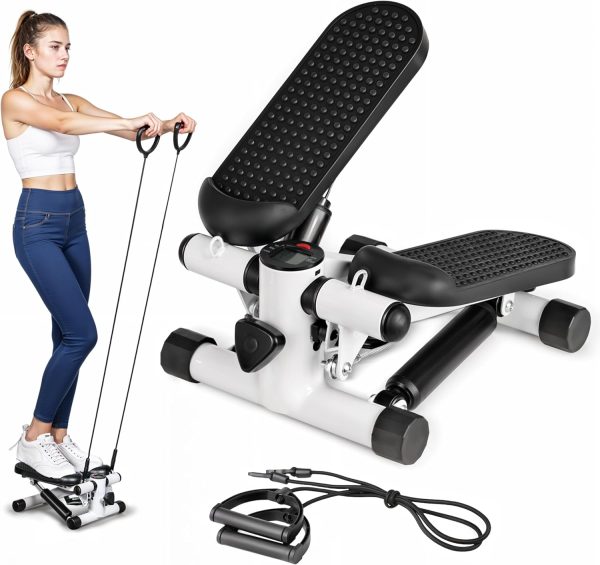 YSSOA Mini Steppers for Exercise at Home, Stair Stepper with...
