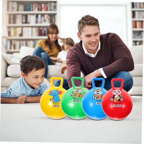 4pcs Fitness Ball Jumping Ball for Exercise Ball Inflatable ...
