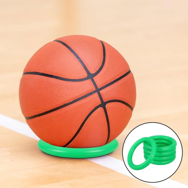 Vaguelly 5pcs Yoga Ball Base Balance Ball Chair Fixed Ring R...