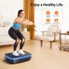 MERACH Vibration Plate Exercise Machine, Vibrating Plate wit...