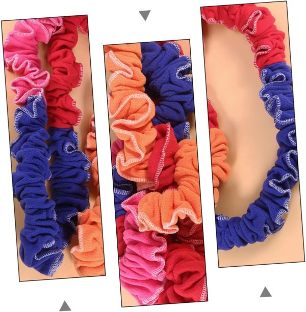 KICHOUSE 1pc Rally Ring Elastic Rainbow Rope Elastic Fleece ...
