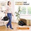 Dripex Under Desk Elliptical Machine, Mini Ellipse Leg Exerc...
