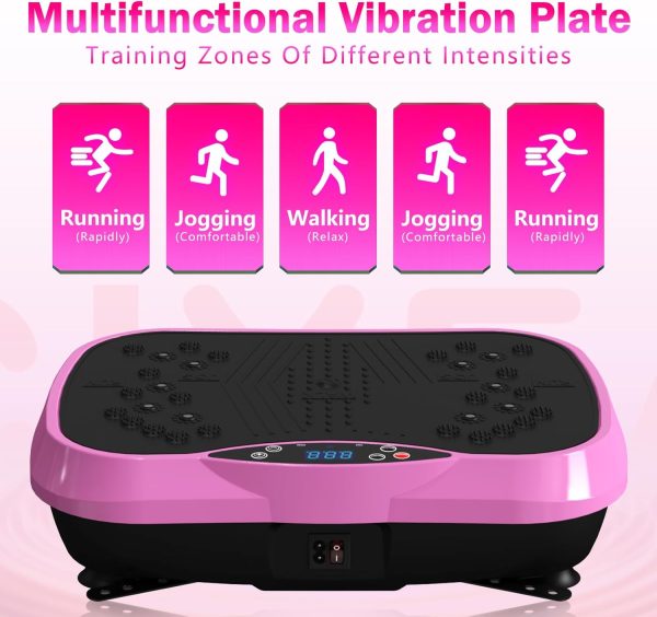 Vibration Plate Exercise Machine for Lymphatic Drainage, Wei...