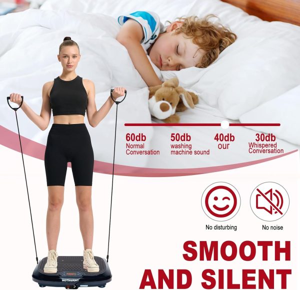 Vibration Plate Exercise Machine for Lymphatic Drainage,Powe...