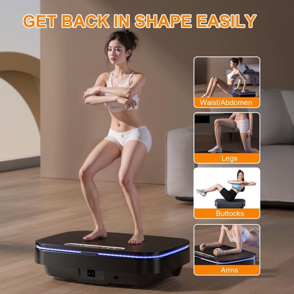Vibration Plate Exercise Machine, Lymphatic Drainage Machine...