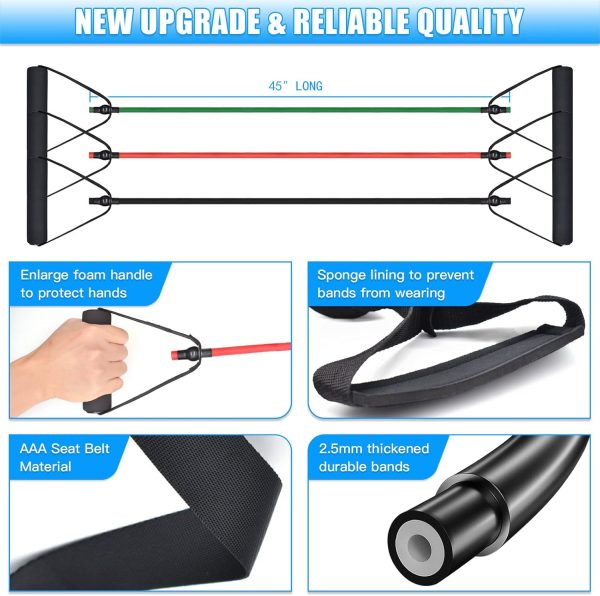 Brebebe Door Anchor Strap for Resistance Bands Exercises, Mu...