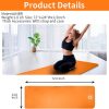 Primasole 1/2 Thick Exercise Mat with Carry Strap & Case Mat...