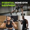 Hex Dumbbell Set, 3-100 lb Rubber Encased Exercise & Fitness...