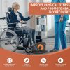Under Desk Elliptical Machine for Home,Ellipse Leg Exerciser...