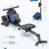 WELLFIT Rowing Machine, Magnetic Rower Machine for Home, Com...