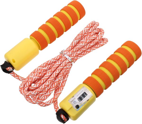 1 Set Jump Rope Jumping Rope Adjustable Rope for Fitness Ski...