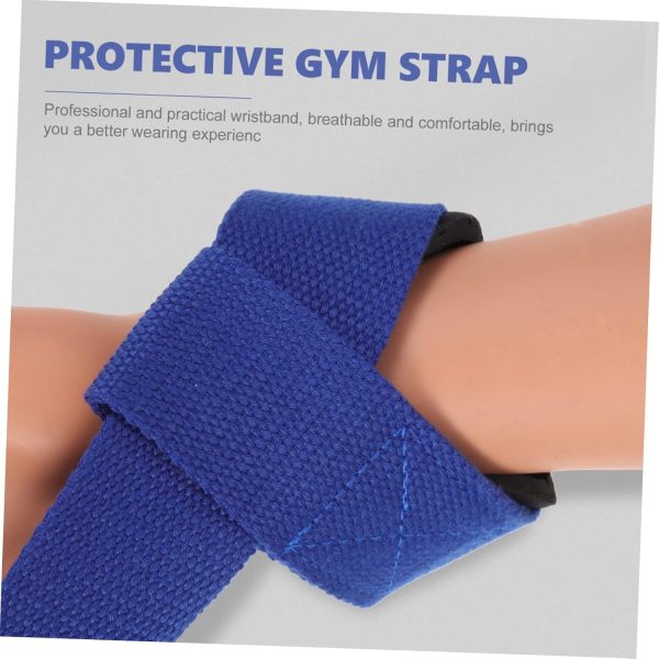 2pcs Fitness Grip Band Weightlifting Belt Wrist Band Wristba...