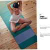 4pcs Tpe Yoga Mat Stretching Mat Mats Pads Gym Wheel Workout...