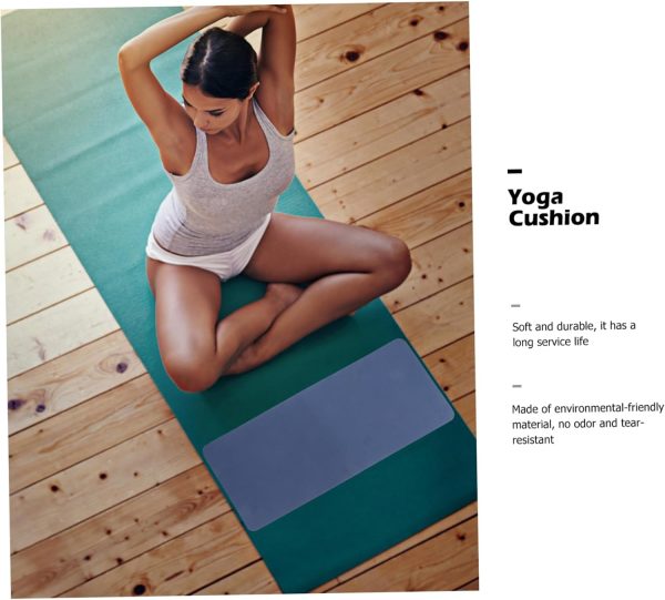 4pcs Tpe Yoga Mat Stretching Mat Mats Pads Gym Wheel Workout...