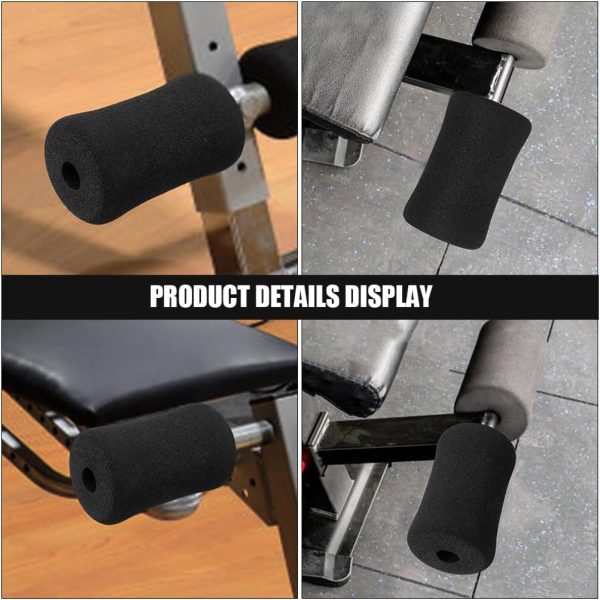 Toddmomy 10pcs Sit-up Board Foam Soft Cover Replacement Weig...