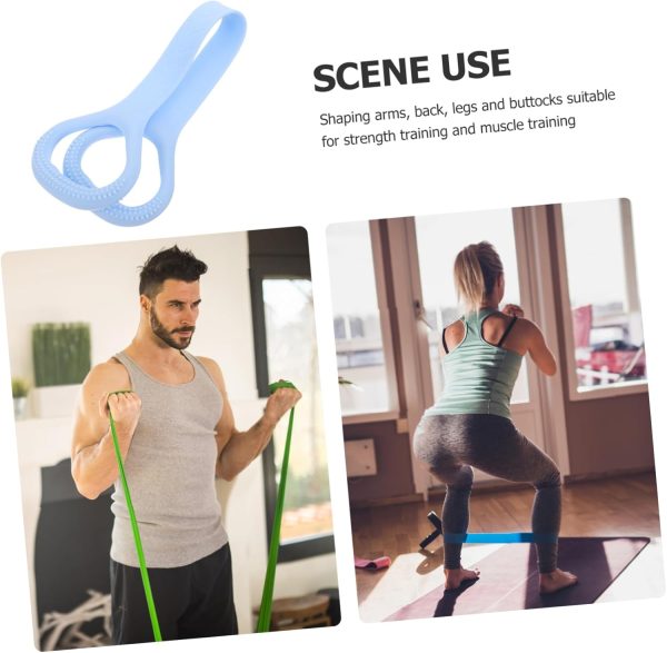 Figure 8 Tensioner Workout Bands Resistance Pilates Resistan...