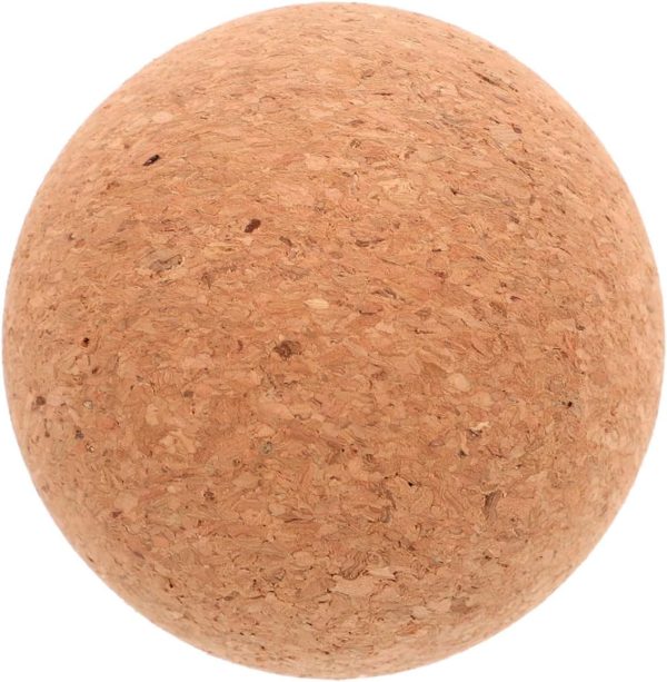 High-Density Cork Fascia Ball Convenient Yoga Massaging Ball...