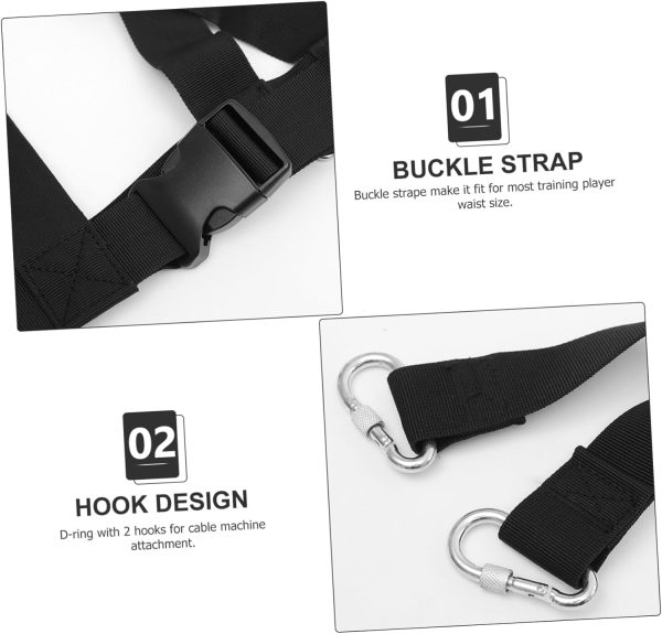 Breathable Weight Resistant Band Training Support for Sports...