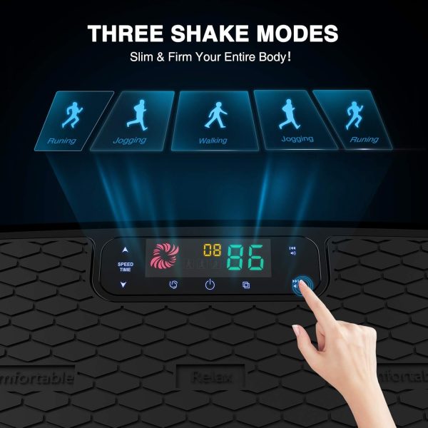 Vibration Plate, Whole Body Vibration Platform Exercise Mach...