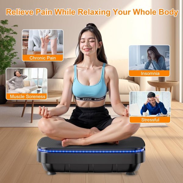 Vibration Plate Exercise Machine, Lymphatic Drainage Machine...