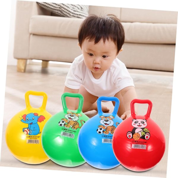 4pcs Fitness Ball Jumping Ball for Exercise Ball Inflatable ...
