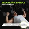 Hex Dumbbell Set, 3-100 lb Rubber Encased Exercise & Fitness...