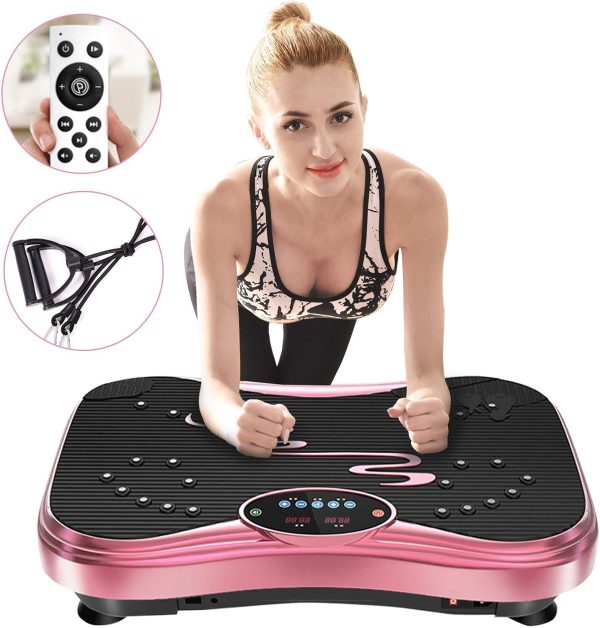 Vibration Plate Exercise Machine Whole Body Workout Vibratio...