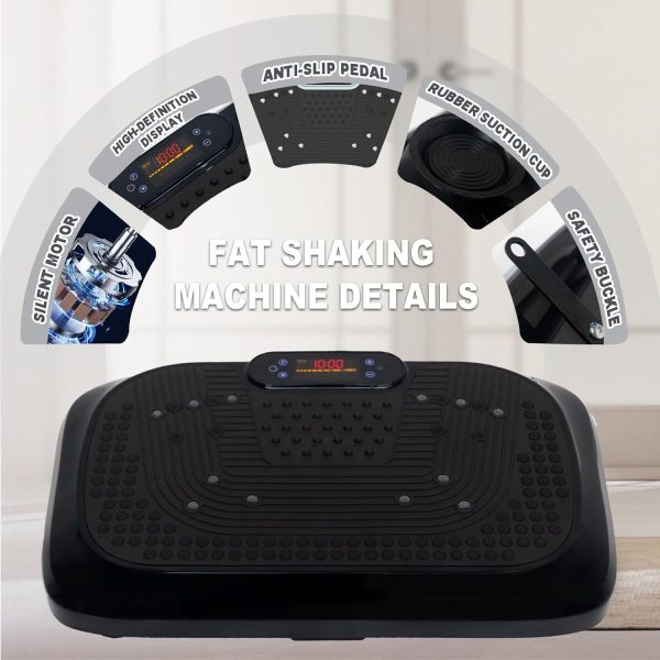 Vibration Plate Exercise Machine for Lymphatic Drainage,Powe...