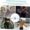 Cordless Skipping Rope Pulley Jump Rope for Fitness Weighted...