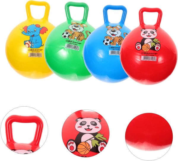 4pcs Fitness Ball Jumping Ball for Exercise Ball Inflatable ...