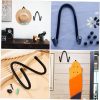 5pcs Yoga Mat Holder Wall Mount Heavy Duty Wall Rack Hooks Y...