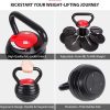 TopMade Adjustable Kettlebell - 5, 8, 9,12lb Kettlebell Weig...