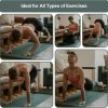 StrongTek TPE Yoga Mat, 72" x 24" x 1/3", Non-Slip, Lightwei...