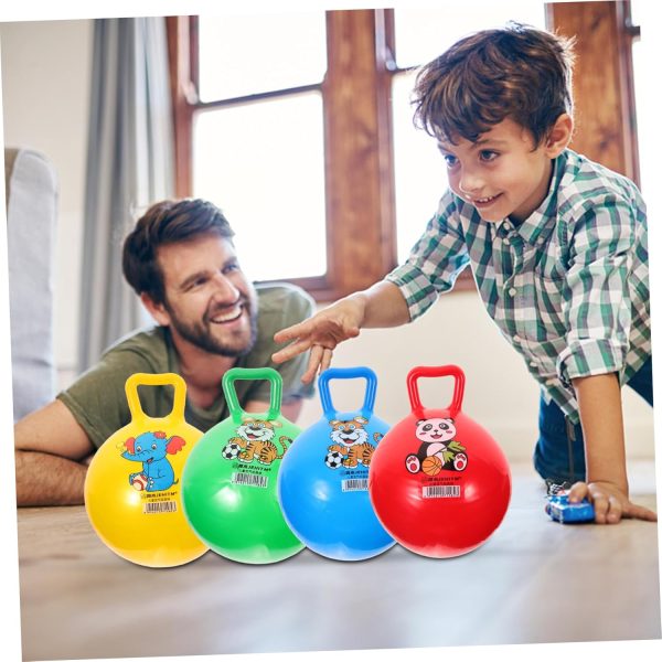 4pcs Fitness Ball Jumping Ball for Exercise Ball Inflatable ...