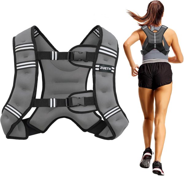 Weighted Vest, 6lb/8lb/12lb/16lb/20lb/25lb/30lb Weight Vest ...