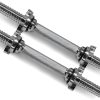Yes4All Pair of Threaded Dumbbell Handles 14/16/18/24 inch, ...