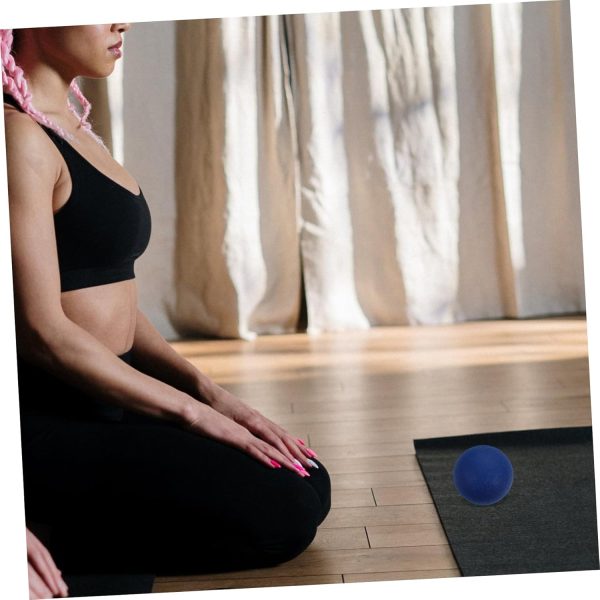2pcs Massage Ball Fitness Ball Balancing Ball Elastic Yoga B...