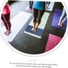 4pcs Tpe Yoga Mat Stretching Mat Mats Pads Gym Wheel Workout...