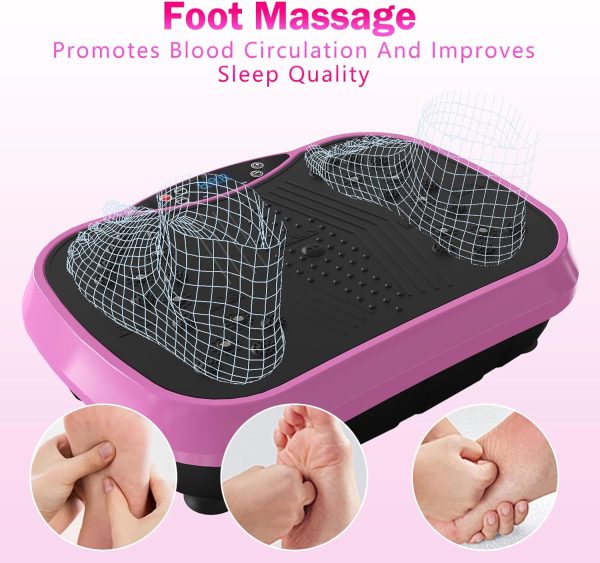 Vibration Plate Exercise Machine for Lymphatic Drainage, Wei...