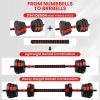Adjustable Dumbbells Set 22LBS/33LBS/44LBS/55LBS/66LBS Free ...