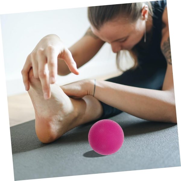 2pcs Massage Ball Fitness Ball Balancing Ball Elastic Yoga B...