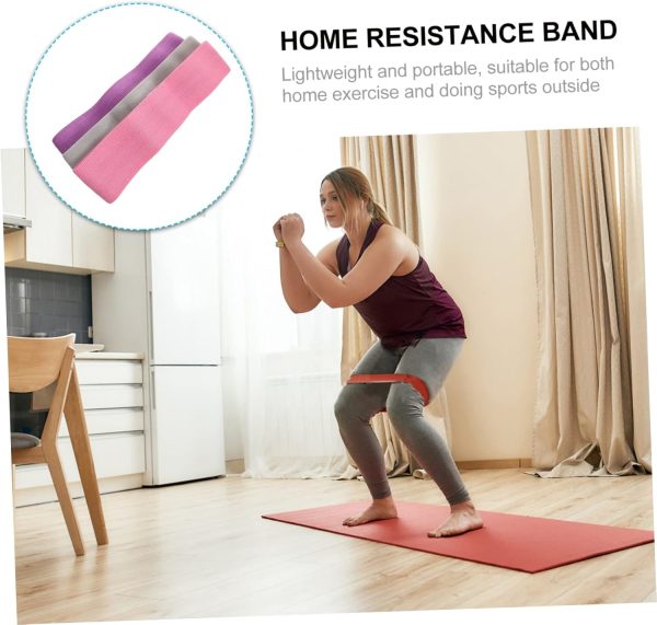 1 Set Resistance Band Resistant Chafing Bands Hooks Stretchi...