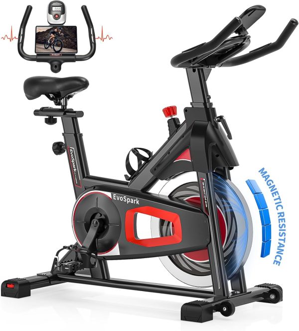 Exercise Bike, Adjustment Magnetic Resistance, Super Silent ...