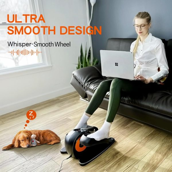 Under Desk Elliptical Machine, Ellipse Leg Exerciser for Sen...