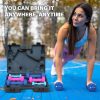 Gymenist Dumbbell Set With Hard Plastic Case Includes 3 Pair...