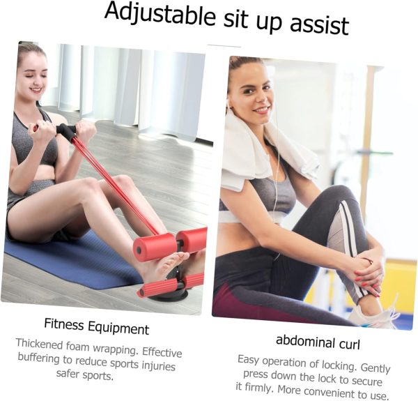 Suction Cup Tensioner Exercise Resistance Bands Exercise Equ...