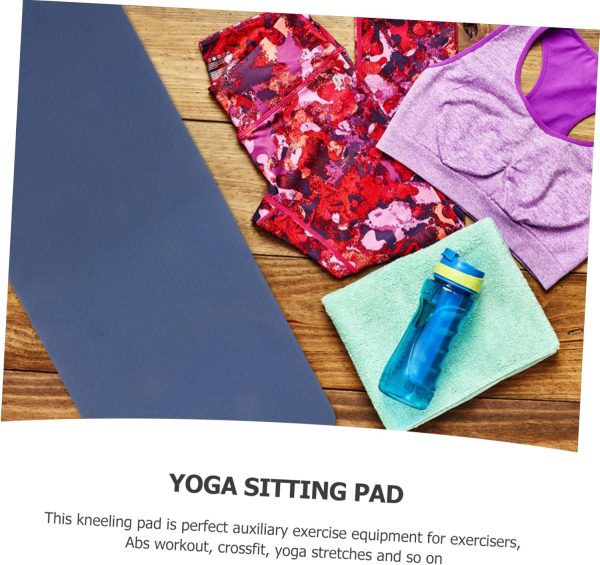 4pcs Tpe Yoga Mat Cushion Yoga Mats Pads Workout Gym Wheel S...