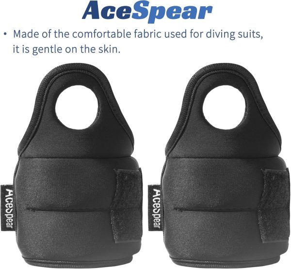 AceSpear Wrist Weights with Thumb Loops Lock for Men Women 1...